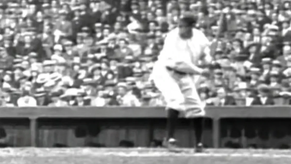 Babe Ruth Loading During His Batting Stance